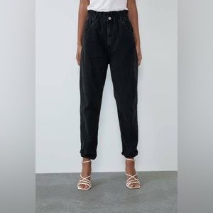 ZARA Paperbag Jean